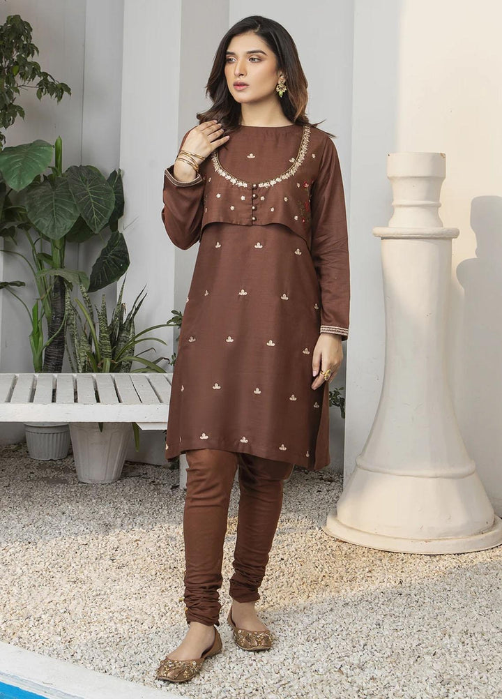 Kross Kulture Luxury Pret  Linen Shirt KE-21428 Brown