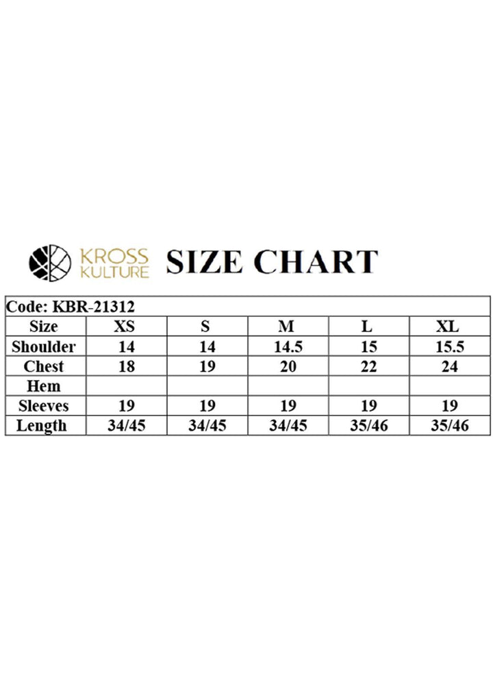 Kross Kulture Casual Pret  Cambric Shirt KBR-21312