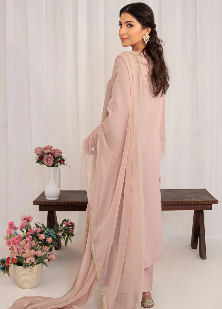 Kross Kulture Pret Embroidered Lawn 3 Piece Suit Mor KKSG-00782