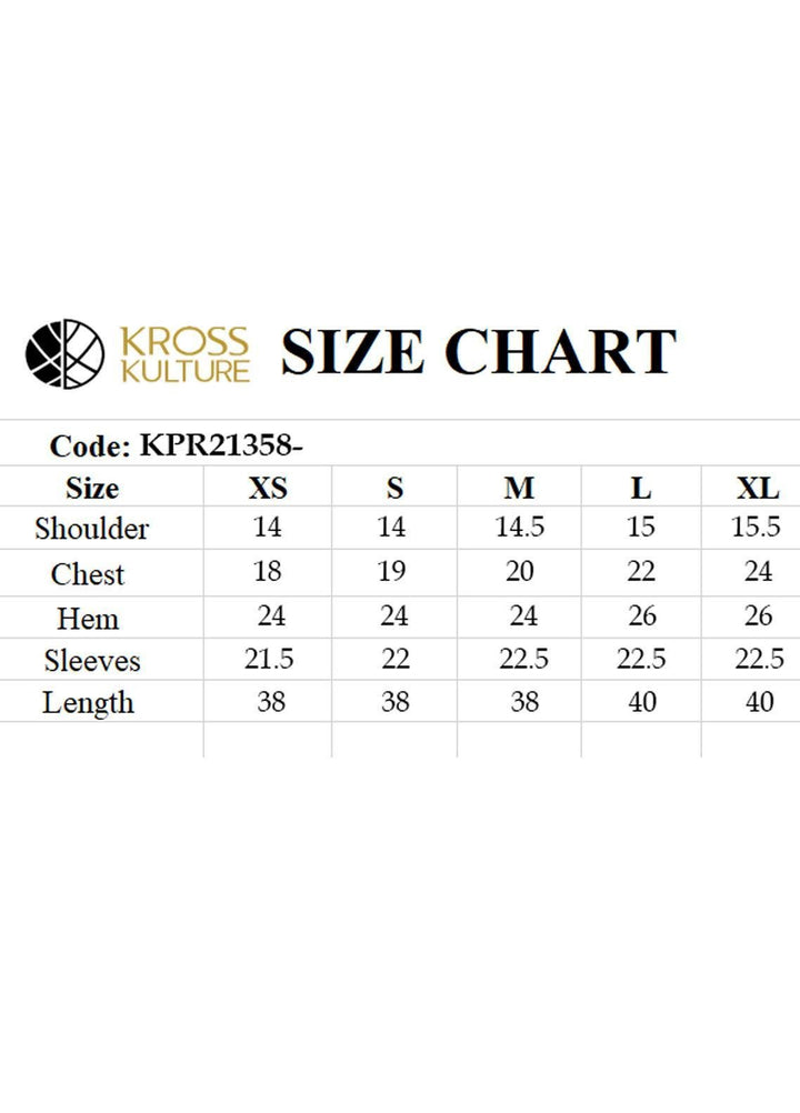 Kross Kulture Formal Pret Printed Cambric Shirt KPR-21358