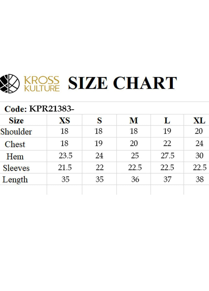Kross Kulture Formal Pret Printed Cotton Shirt KPR-21383