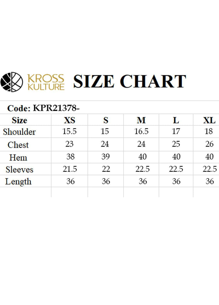 Kross Kulture Formal Pret Printed Cotton Shirt KPR-21378