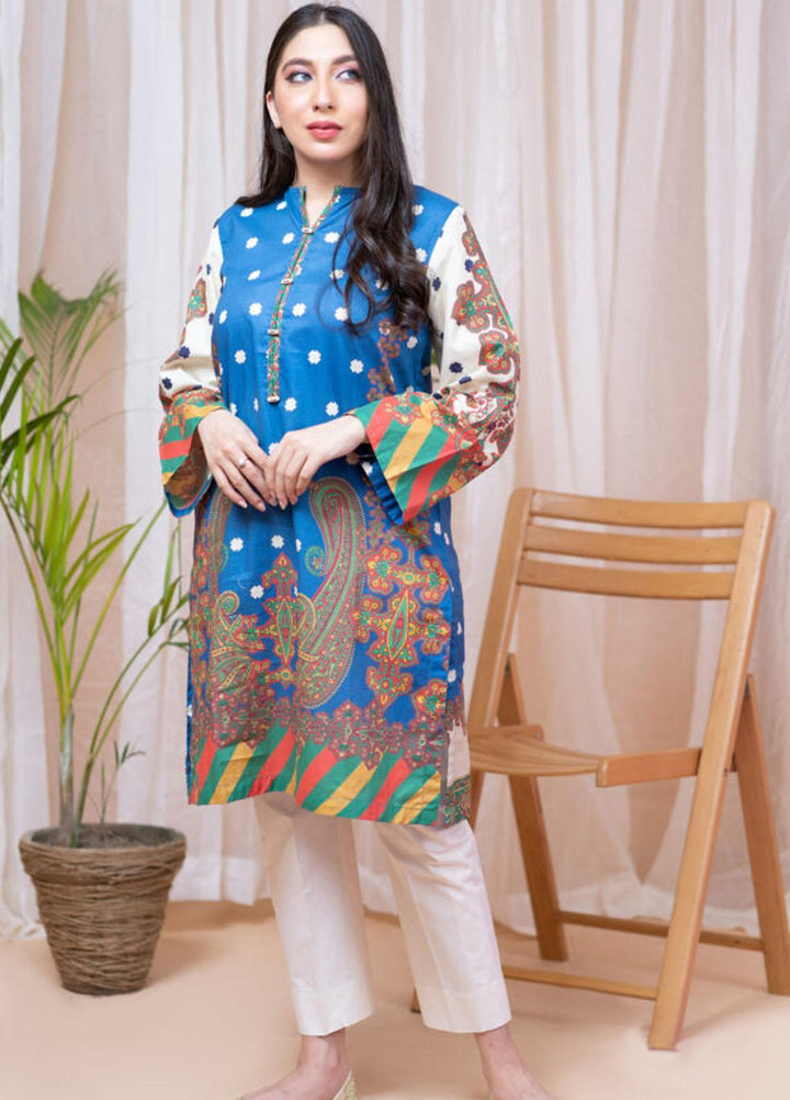 Kross Kulture Formal Pret Printed Cambric Shirt KPR-21384