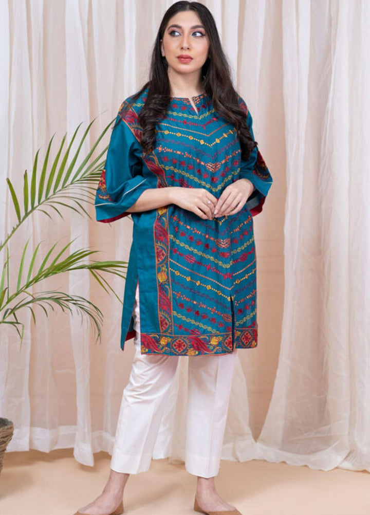 Kross Kulture Formal Pret Embroidered Jacquard Shirt KE-21266