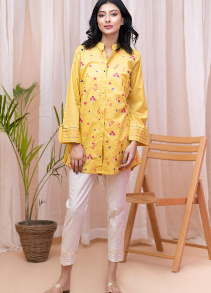 Kross Kulture Formal Pret Embroidered Cambric Shirt KB-21050