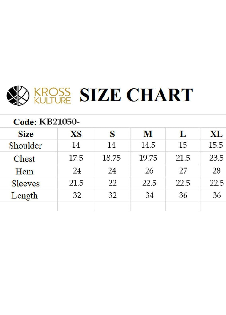 Kross Kulture Formal Pret Embroidered Cambric Shirt KB-21050