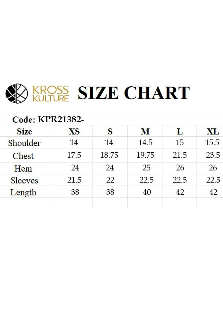 Kross Kulture Formal Pret Printed Cotton Shirt KPR-21382