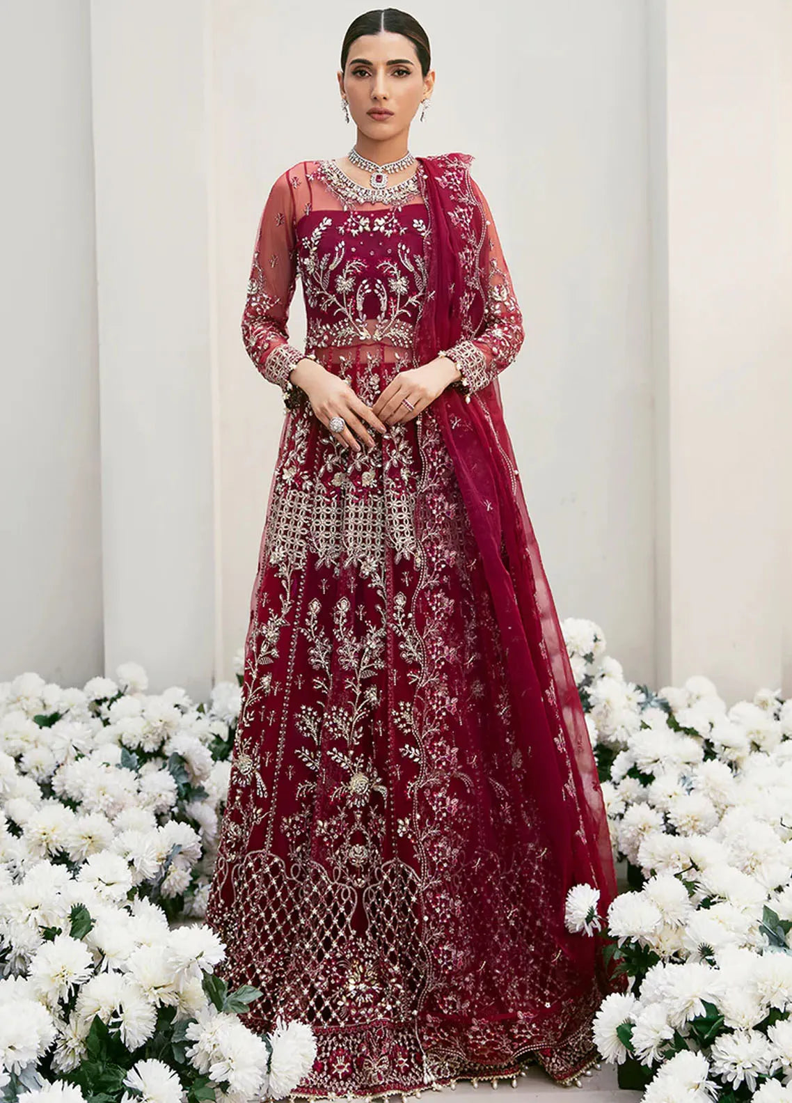 Sardinia Embroidered Suit Unstitched 3 Piece SRD24B 602 Noor Jahan - Formal Collection