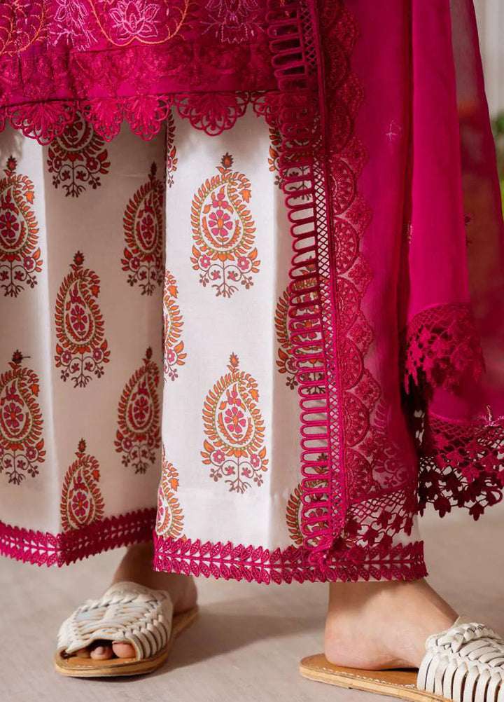 Laanem by Saira Rizwan Embroidered Lawn Suits Unstitched 3 Piece Zafira-B - Summer Collection