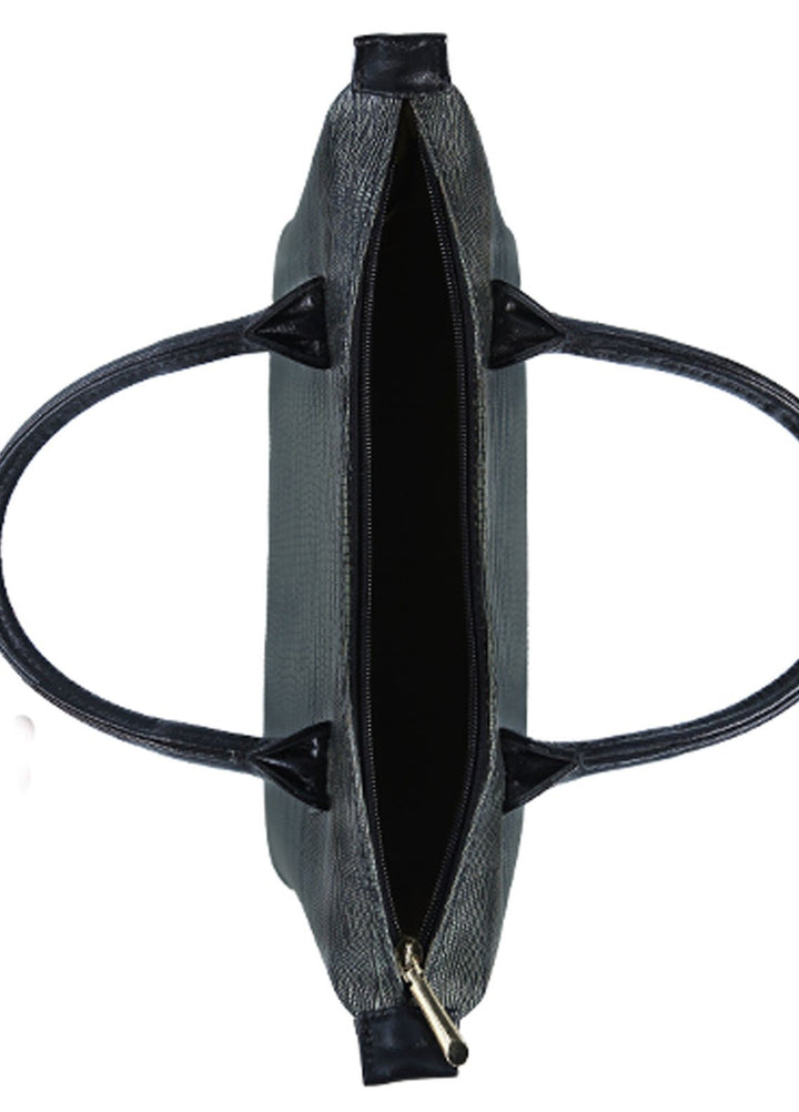 Lafanzo Leather Hand Bag zk03 Forest Black