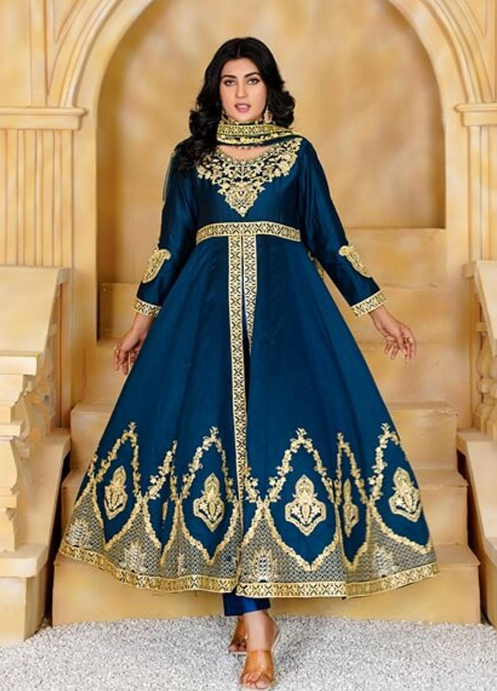 Ayat Pret Embroidered Cotton Silk 3 Piece Suit Zahra