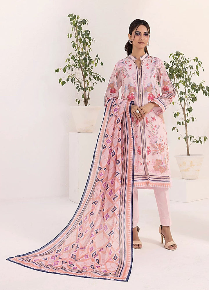 Laira by Salitex Printed Lawn Suits Unstitched 3 Piece SSW63UP141UT - Summer Collection