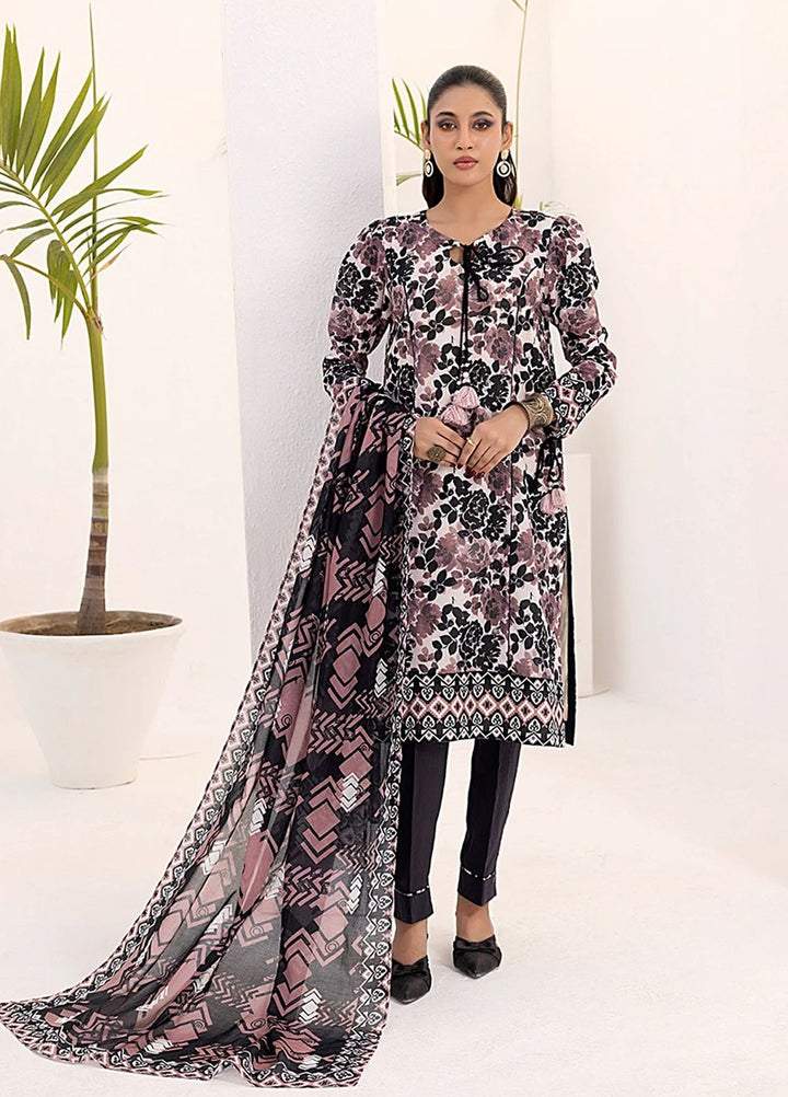 Laira by Salitex Printed Lawn Suits Unstitched 3 Piece SSW6U3P245UT - Summer Collection