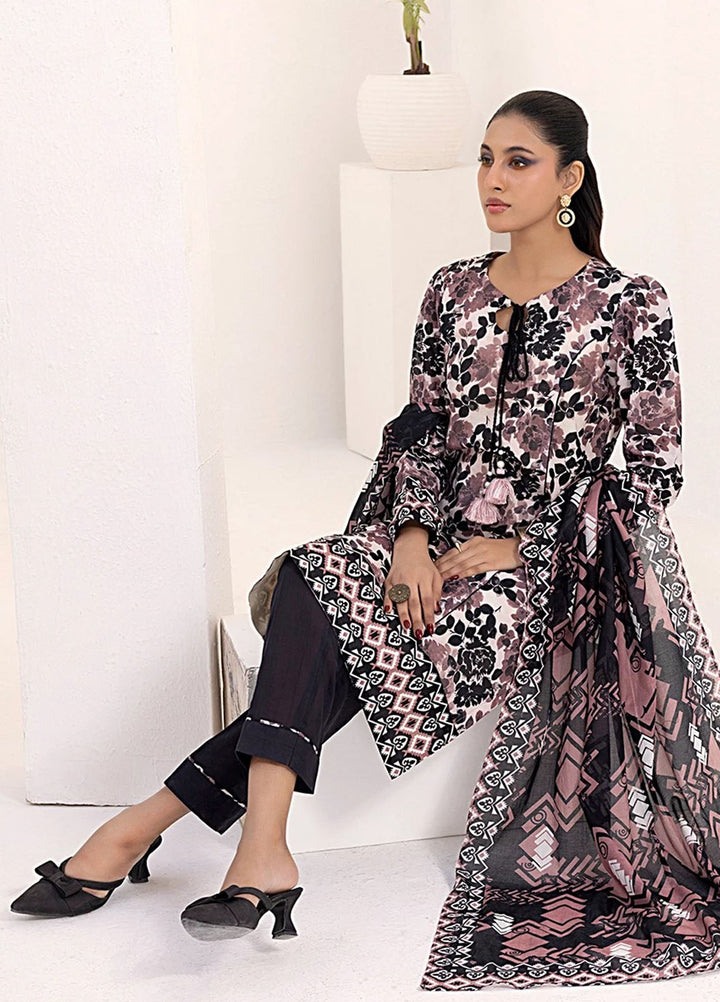 Laira by Salitex Printed Lawn Suits Unstitched 3 Piece SSW6U3P245UT - Summer Collection