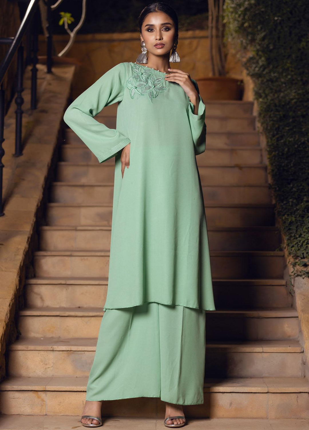 Lakhany Pret  Georgette 2 Piece Dress LSM-2606