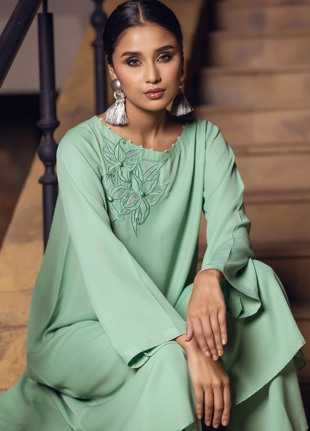 Lakhany Pret  Georgette 2 Piece Dress LSM-2606