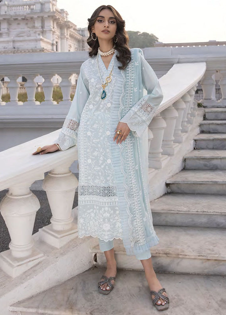 Lakhany Embroidered Dobby Suits Unstitched 3 Piece LSM24S LG-IZ-0051 - Spring Summer Collection