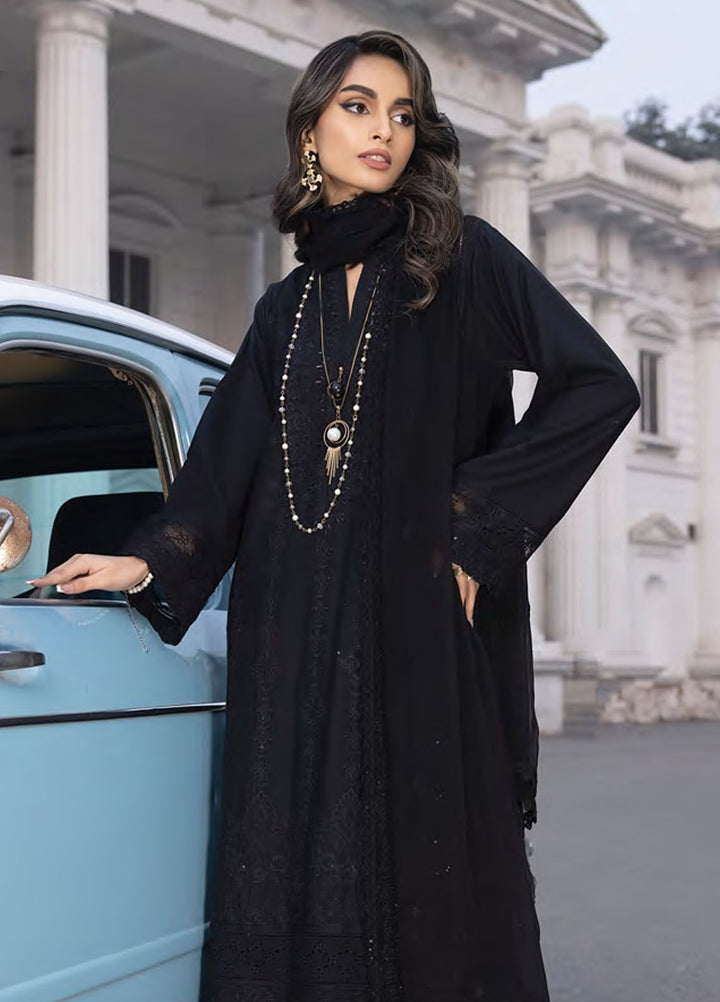 Lakhany Embroidered Lawn Suits Unstitched 3 Piece LSM24S LG-IZ-0111 - Spring Summer Collection