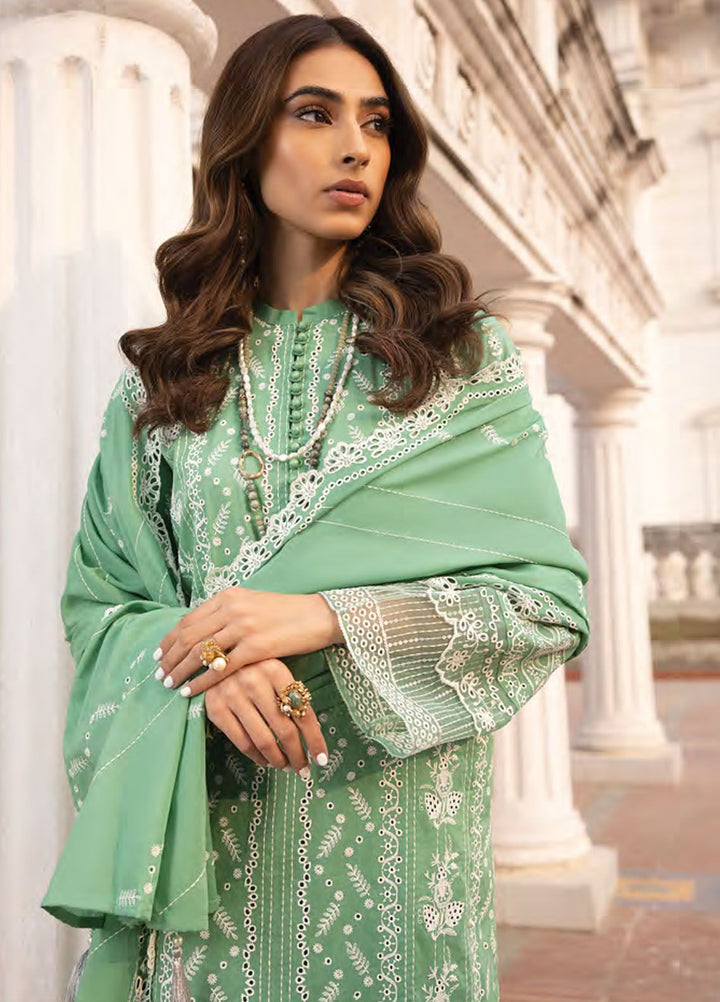 Lakhany Embroidered Lawn Suits Unstitched 3 Piece LSM24S LG-ZH-0062 - Spring Summer Collection