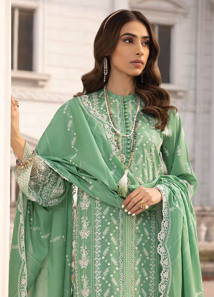 Lakhany Embroidered Lawn Suits Unstitched 3 Piece LSM24S LG-ZH-0062 - Spring Summer Collection