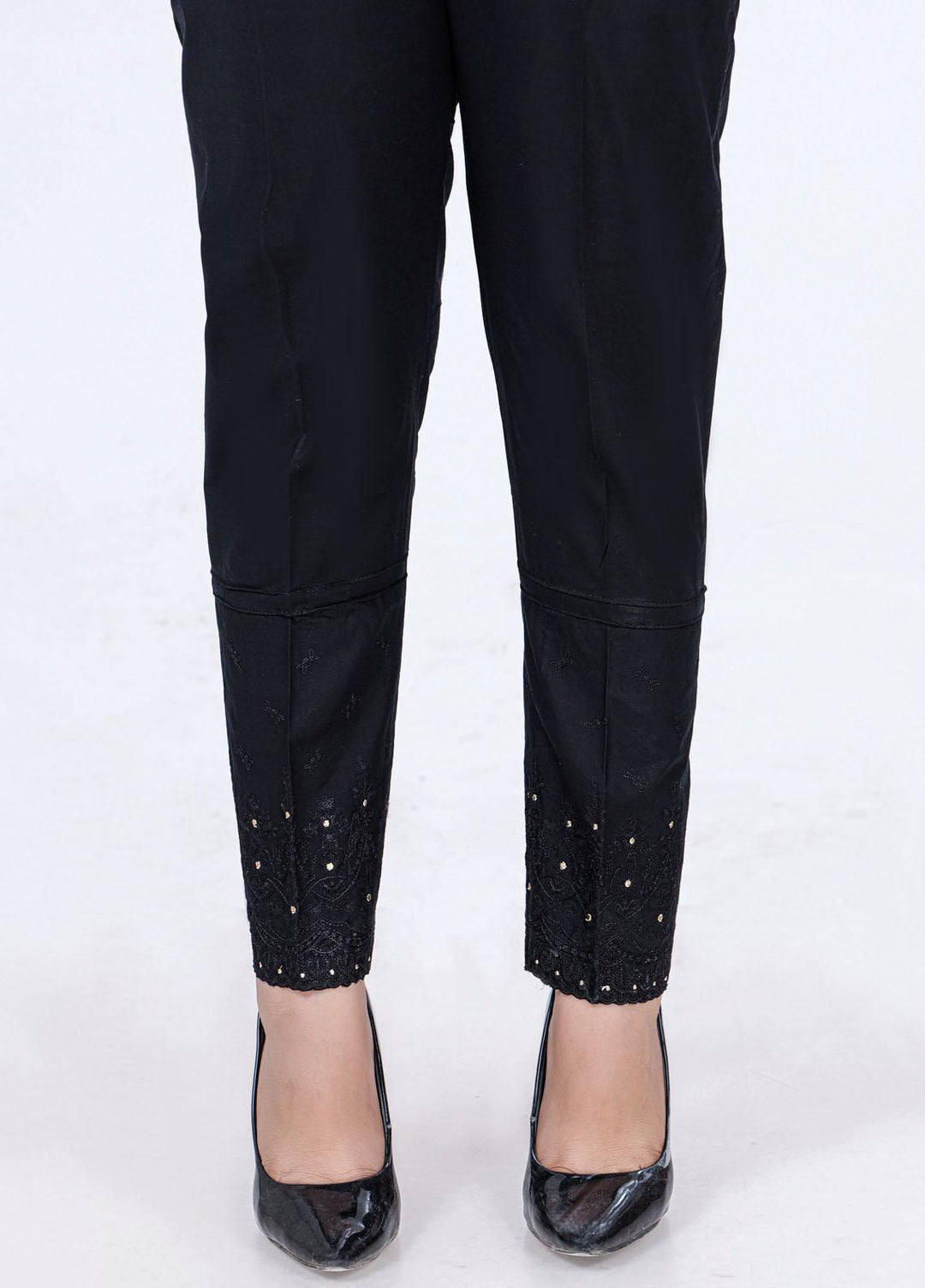 Lakhany Embroidered Cambric Pret Trousers LSM-2179 (BL)