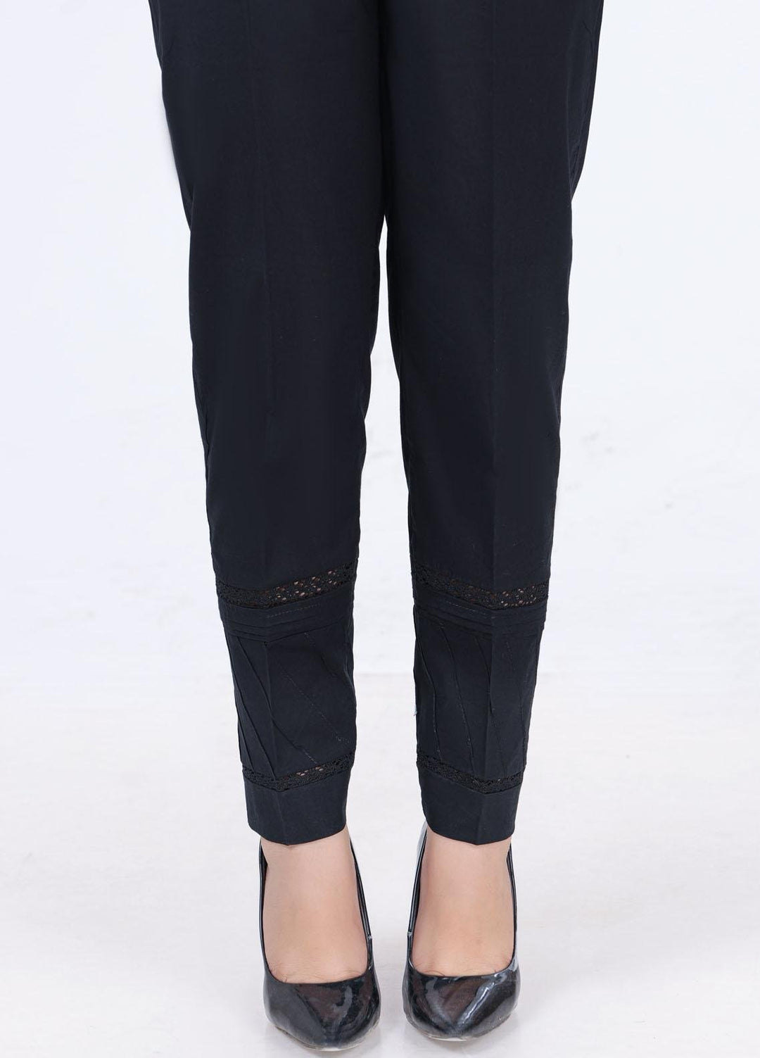 Lakhany Embroidered Cambric Pret Trousers LSM-2182