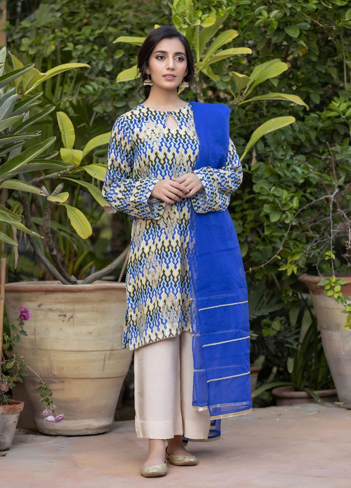 Lakhany Casual Pret  Raw Silk 3 Piece Suit LSM-2776