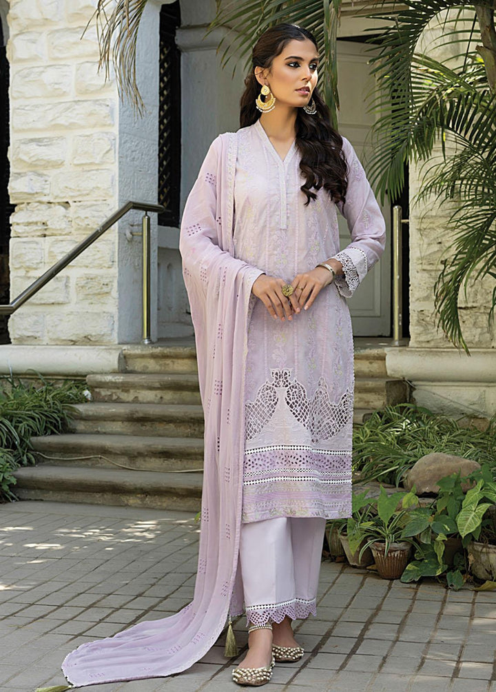 Luckhnowi By Lakhany Embroidered Lawn Suits Unstitched 3 Piece LSM23L CEC-5485 - Premium Collection