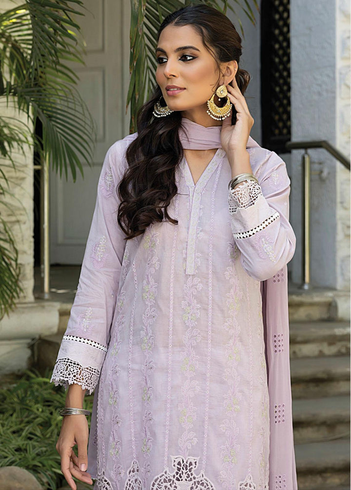 Luckhnowi By Lakhany Embroidered Lawn Suits Unstitched 3 Piece LSM23L CEC-5485 - Premium Collection