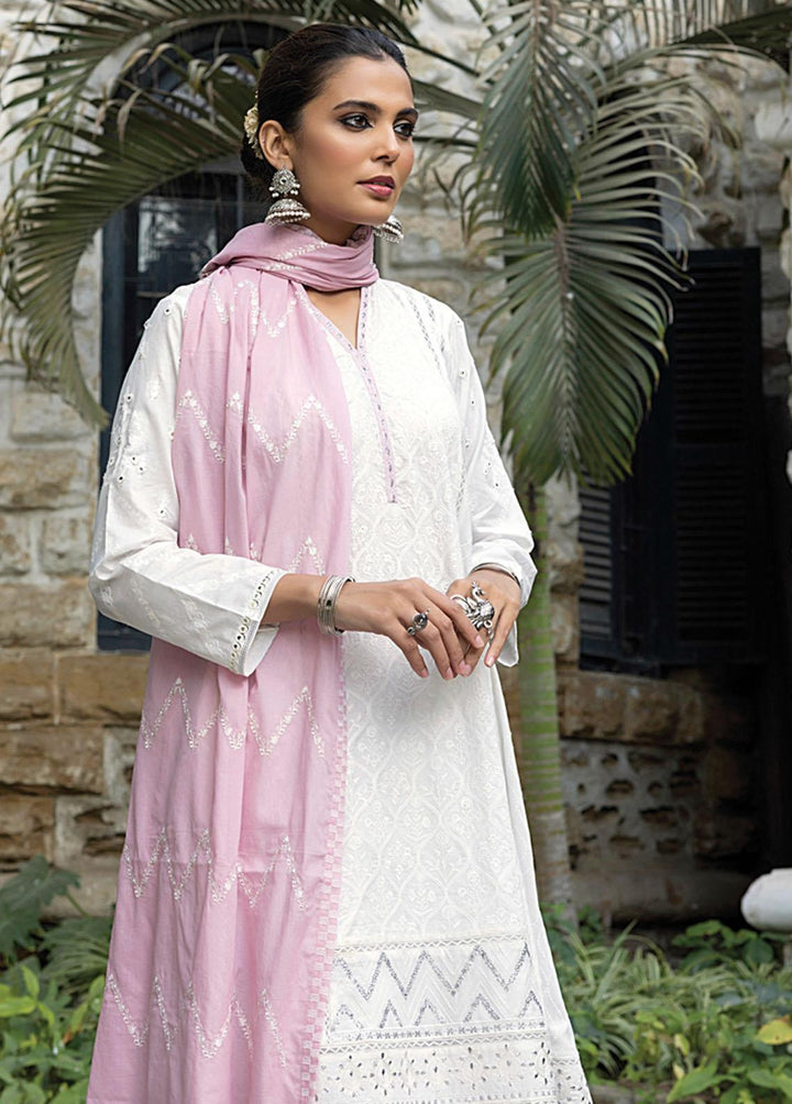 Luckhnowi By Lakhany Embroidered Lawn Suits Unstitched 3 Piece LSM23L LED-0025 - Premium Collection