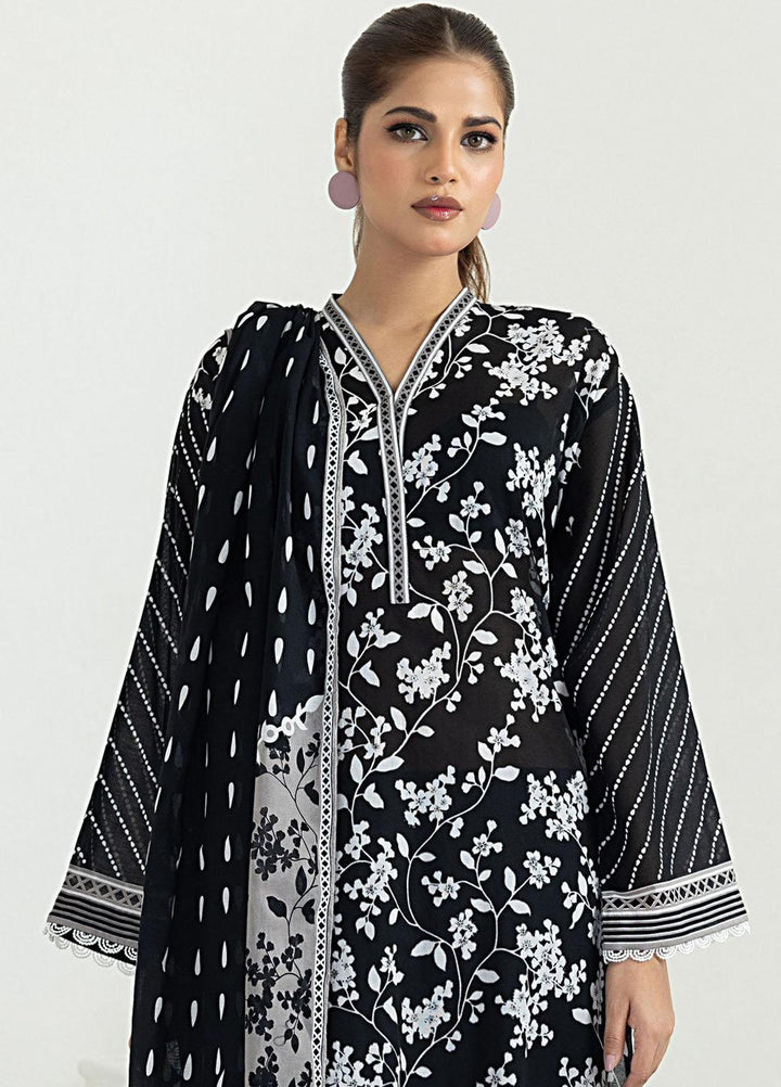 Lakhany Printed Lawn Suits Unstitched 3 Piece LSM23MC LG-SR-0139 - Summer Collection