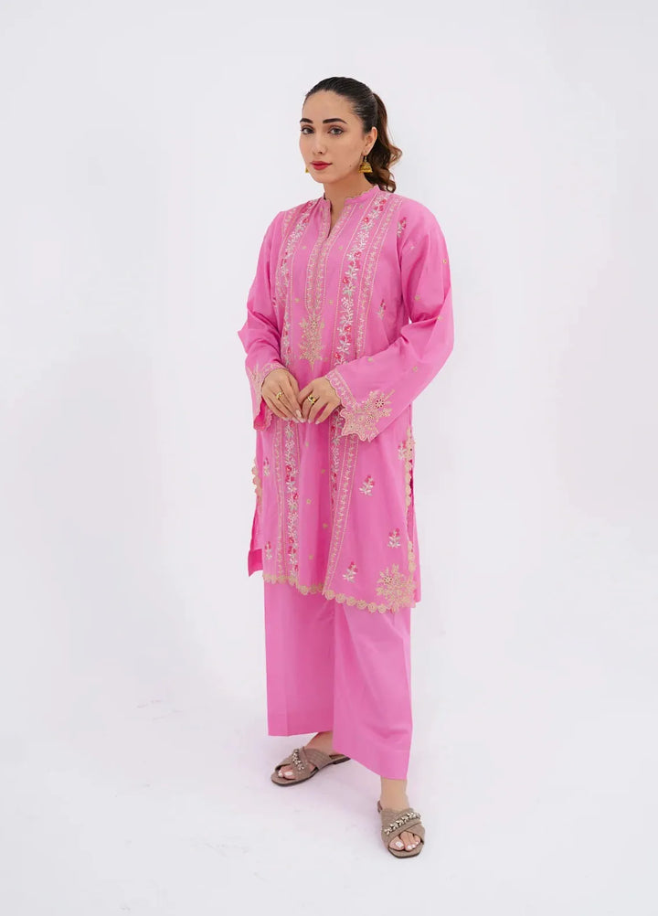 Lakhany Pret Embroidered Cambric 2 Piece Suit LG-IZ-0184