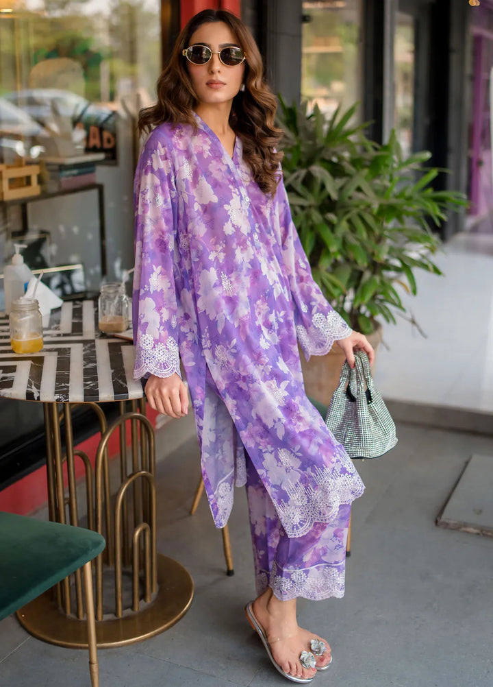 Lakhany Pret Embroidered Cambric 2 Piece Suit LG-RL-0060-W-PRT-2P