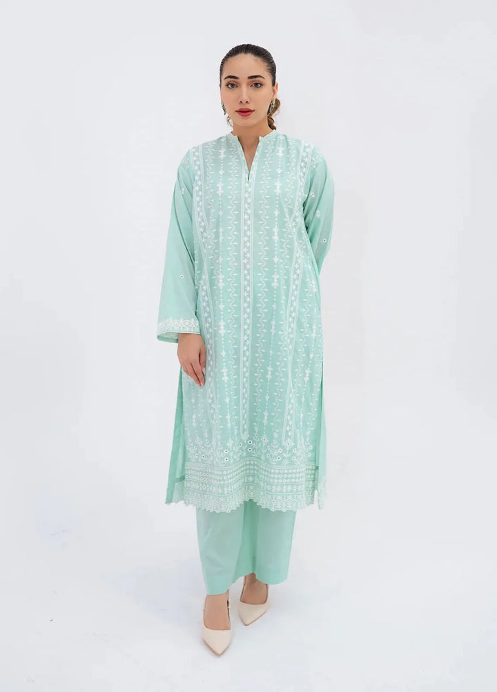 Lakhany Pret Embroidered Cambric 2 Piece Suit LSM-3747