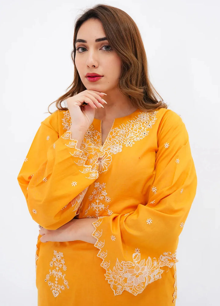 Lakhany Pret Embroidered Cambric 2 Piece Suit LSM-3751