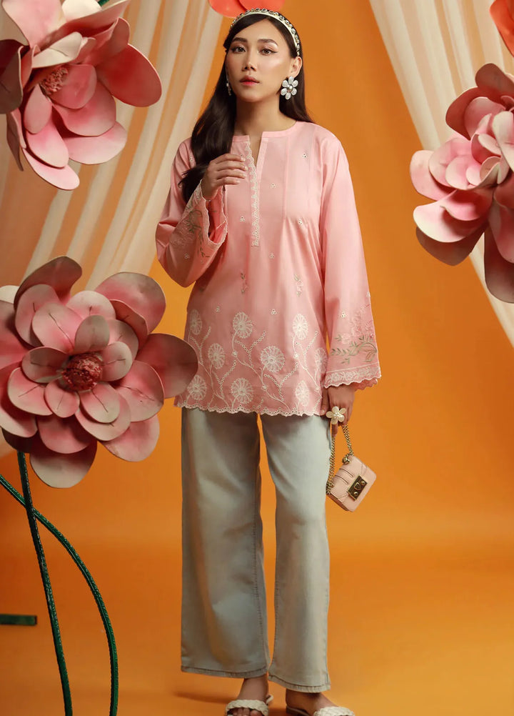 Lakhany Pret Embroidered Cambric Kurti LG-IZ-0141