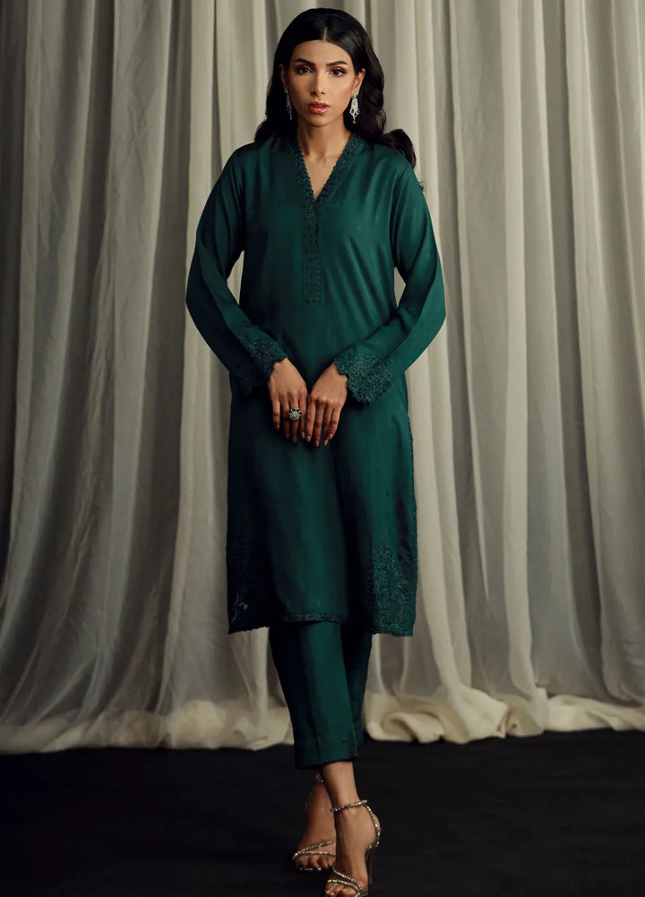 Lakhany Pret Embroidered Jacquard 2 Piece Suit LG-UB-0059-W-EMB-2P