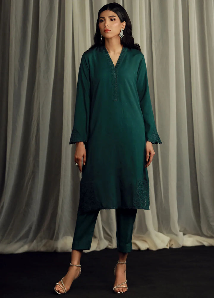 Lakhany Pret Embroidered Jacquard 2 Piece Suit LG-UB-0059-W-EMB-2P