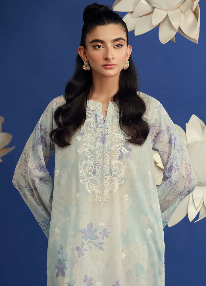 Lakhany Pret Embroidered Lawn Kurti LG-IZ-0194