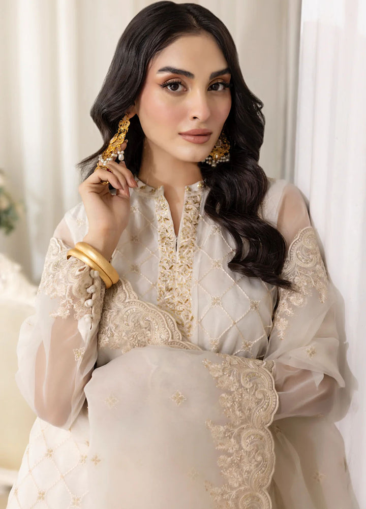 Lakhany Pret Embroidered Organza 3 Piece Suit LG-UB-0129