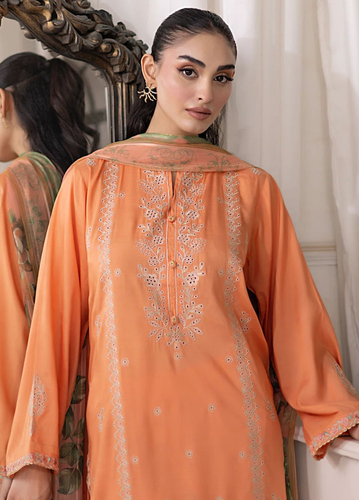 Lakhany Pret Embroidered Raw Silk 3 Piece Suit LG-UB-0094