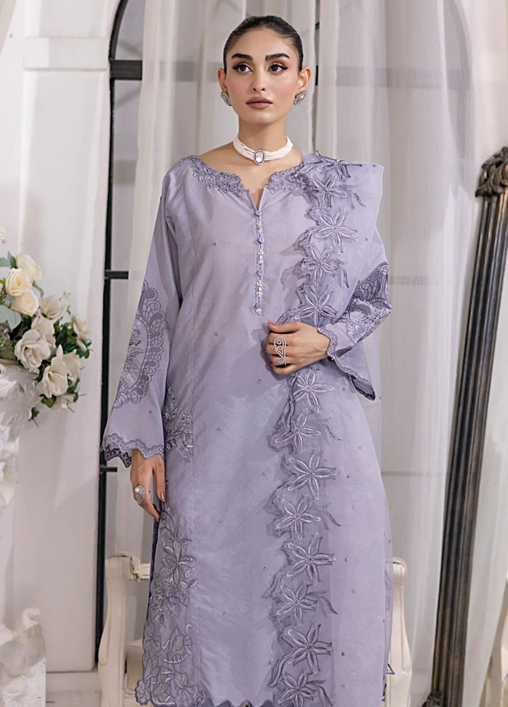 Lakhany Pret Embroidered Sheesha Silk 3 Piece Suit LG-UB-0074