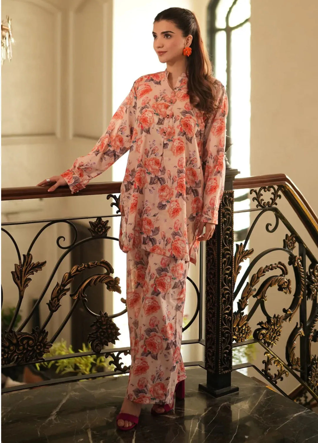 Lakhany Pret Printed Lawn 2 Piece Suit LG-IZ-0230-W-PRT-2P