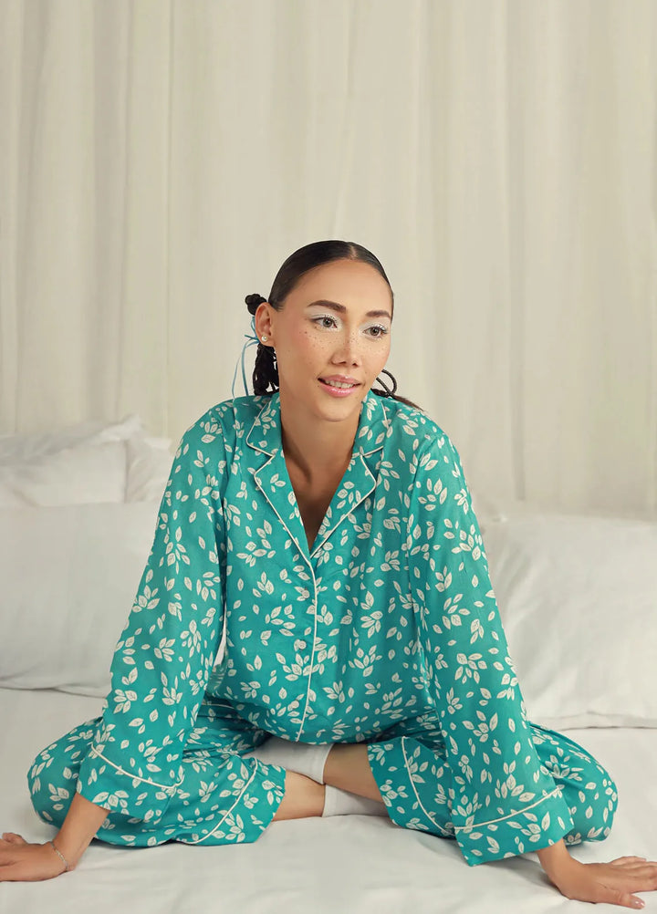 Lakhany Pret Printed Viscose Night Wear LG-IZ-0177