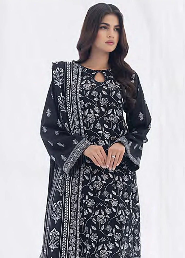 Lakhany Printed Lawn Suit Unstitched 3 Piece LSM24MC LG-AR-0011 - Summer Collection