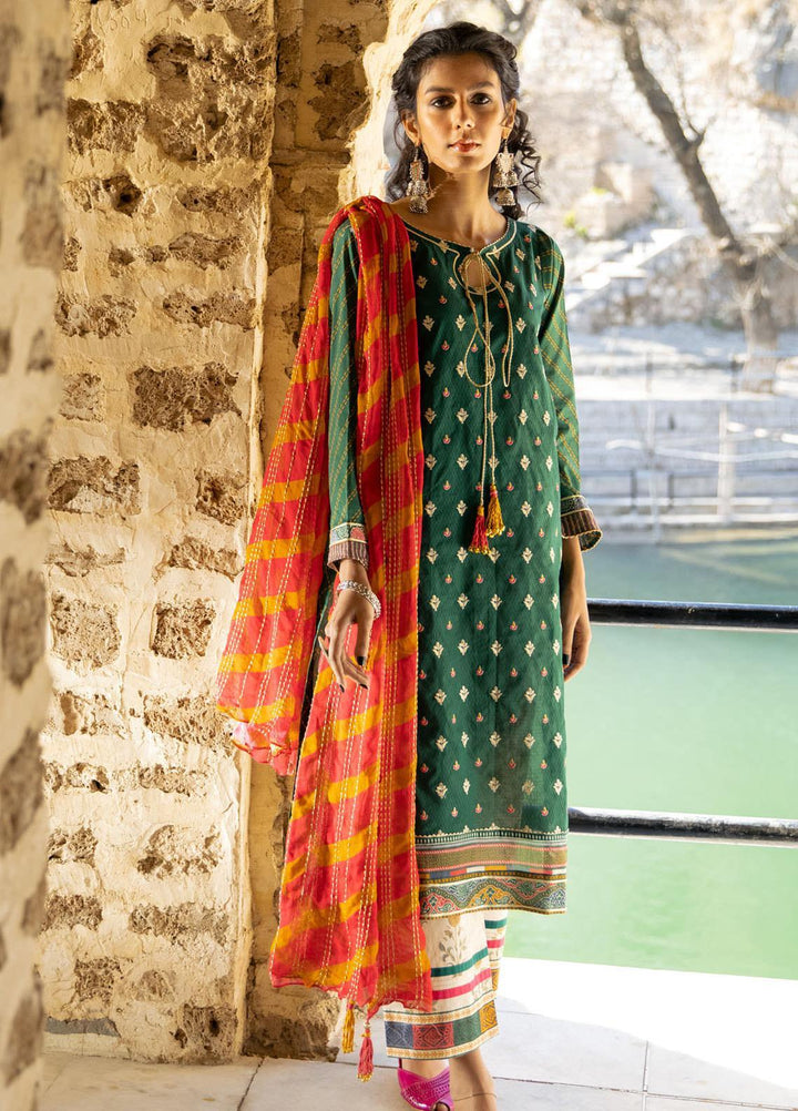 Lakhany Embroidered Jacquard Suits Unstitched 3 Piece LSM21S SG-2104 - Summer Collection