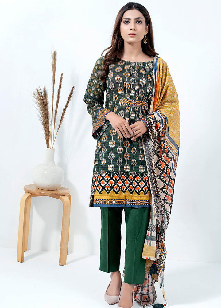 Lakhany Printed Lawn Suits Unstitched 3 Piece LSM21SP PL-2161 - Summer Collection