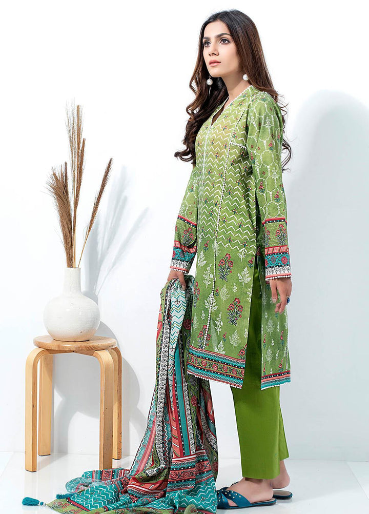 Lakhany Printed Lawn Suits Unstitched 3 Piece LSM21SP PL-2164 - Summer Collection