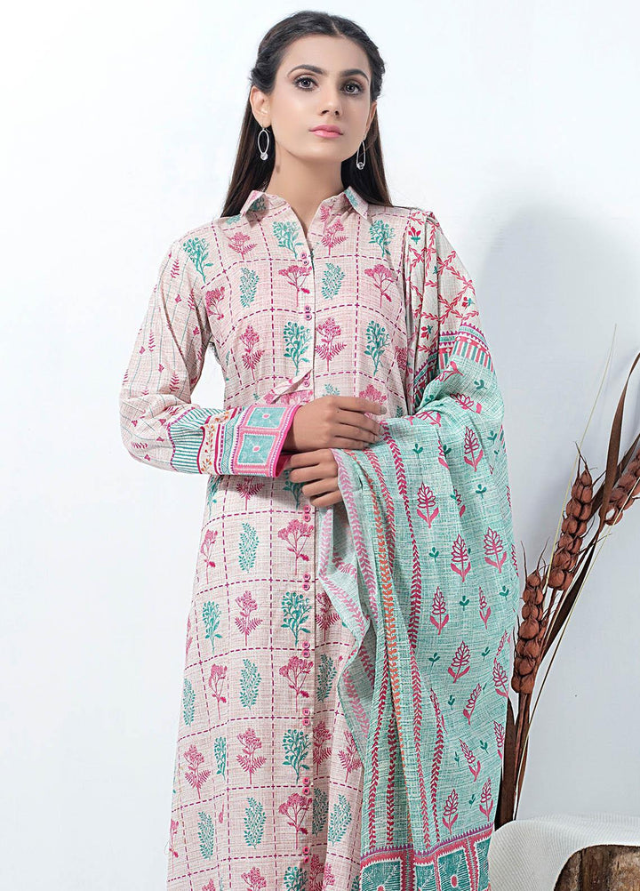Lakhany Printed Lawn Suits Unstitched 3 Piece LSM21SP PL-2167 - Summer Collection