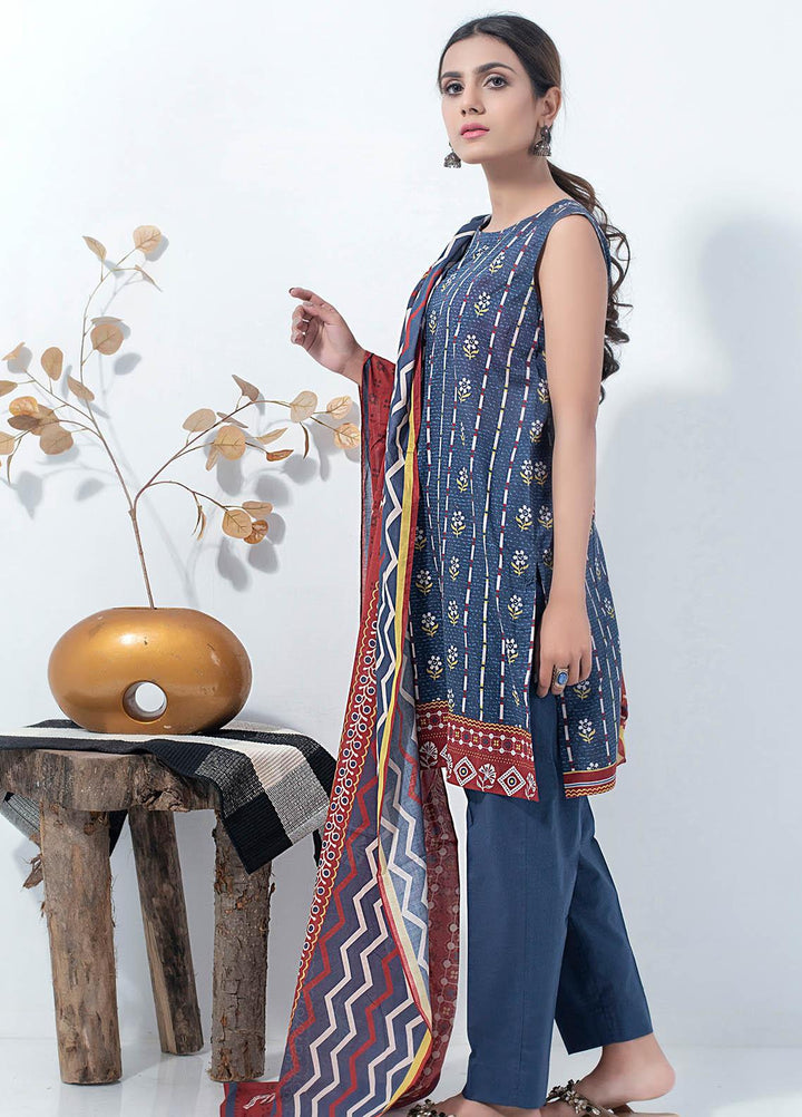 Lakhany Printed Lawn Suits Unstitched 3 Piece LSM21SP PL-2168 - Summer Collection